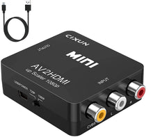 Load image into Gallery viewer, CIXUN AV to HDMI Converter | RCA to HDMI Adapter with 1080P Output