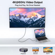 Load image into Gallery viewer, USB C Laptop Docking Station Stand