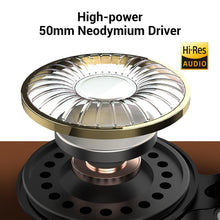 Load image into Gallery viewer, CIXUN Audio headphones Studio Monitor &amp; Mixing DJ Headphones with 50mm Neodymium Drivers and 1/4 to 3.5mm Jack Headsets for cellular or mobile phones， Headsets for mobile telephones，Headsets for telephones