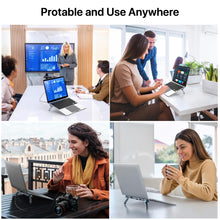 Load image into Gallery viewer, USB C Laptop Docking Station Stand